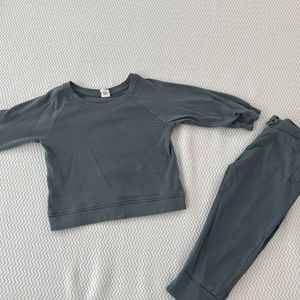 Teal sweat set